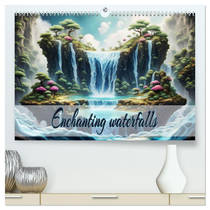 Enchanting waterfalls (CALVENDO Premium-Calendar 2025)