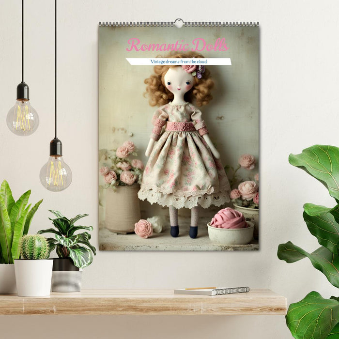 Romantic Dolls (CALVENDO Monthly Calendar 2025)