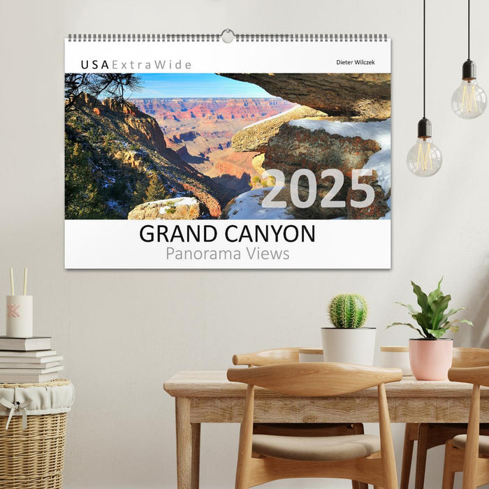 GRAND CANYON - Panorama Views (CALVENDO Monthly Calendar 2025)