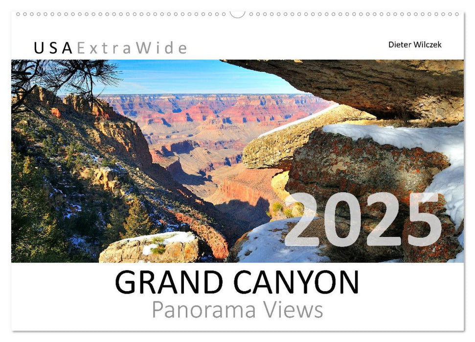 GRAND CANYON - Panorama Views (CALVENDO Monthly Calendar 2025)