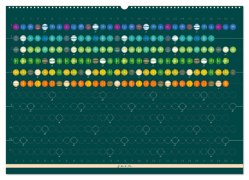 Une perle pour chaque jour (CALVENDO Calendrier supérieur 2025)