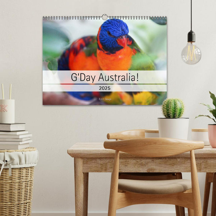 GDay Australia 2025 (CALVENDO Monthly Calendar 2025)