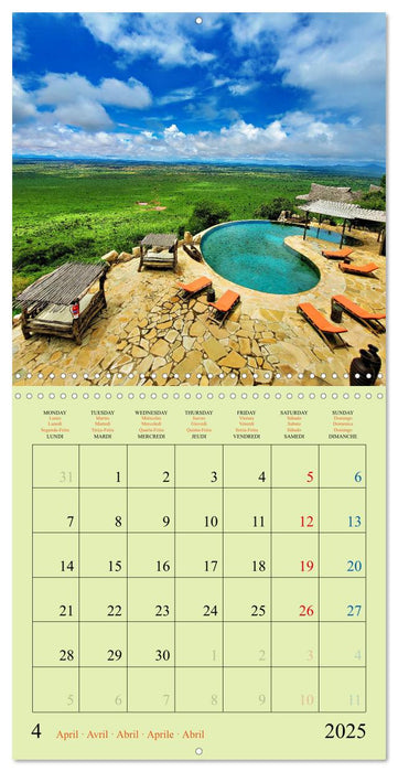 Discover Soroi Lions Bluff Lodge - Kenya (CALVENDO Monthly Calendar 2025)