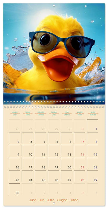 I see you - Animals with glasses (CALVENDO Monthly Calendar 2025)