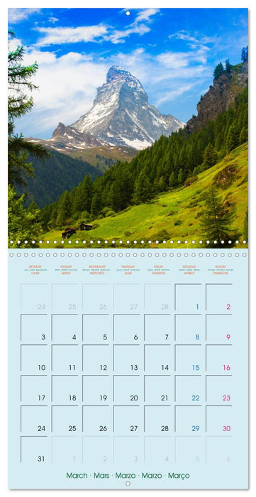 Discover Zermatt - Matterhorn - Switzerland (CALVENDO Monthly Calendar 2025)