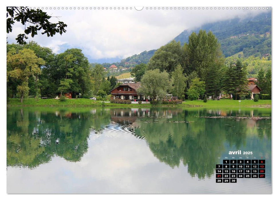 Les paysages de montagne Haute-Savoie (CALVENDO Calendrier supérieur 2025)