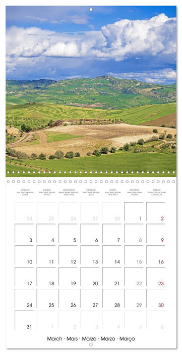 Beautiful Sicily (CALVENDO Monthly Calendar 2025)