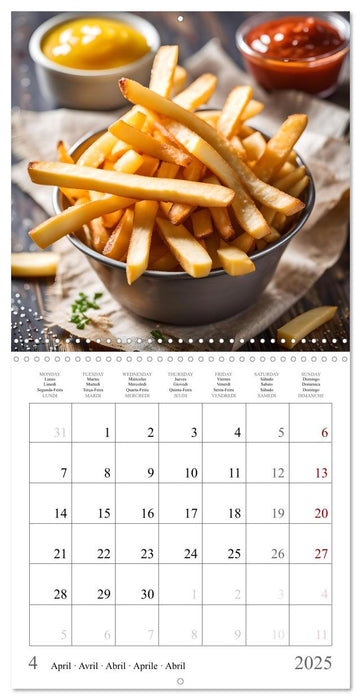 Classic AI potato dishes (CALVENDO Monthly Calendar 2025)