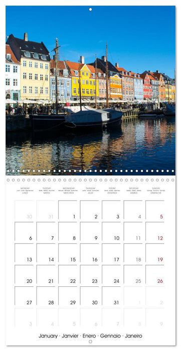 Europe - A visual journey (CALVENDO Monthly Calendar 2025)