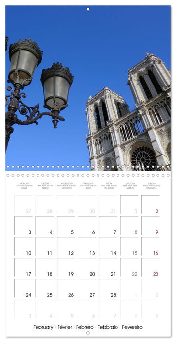 Europe - A visual journey (CALVENDO Monthly Calendar 2025)