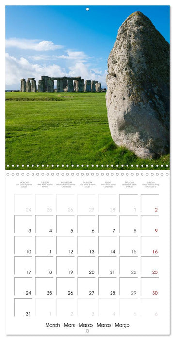 Europe - A visual journey (CALVENDO Monthly Calendar 2025)