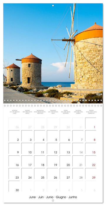 Europe - A visual journey (CALVENDO Monthly Calendar 2025)