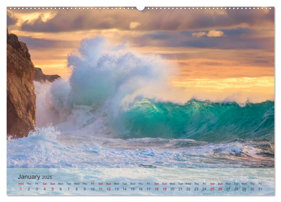 Waves Concert (CALVENDO Premium-Calendar 2025)