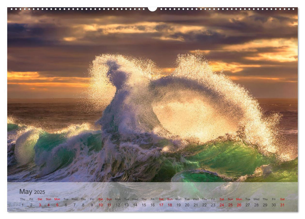 Waves Concert (CALVENDO Premium-Calendar 2025)