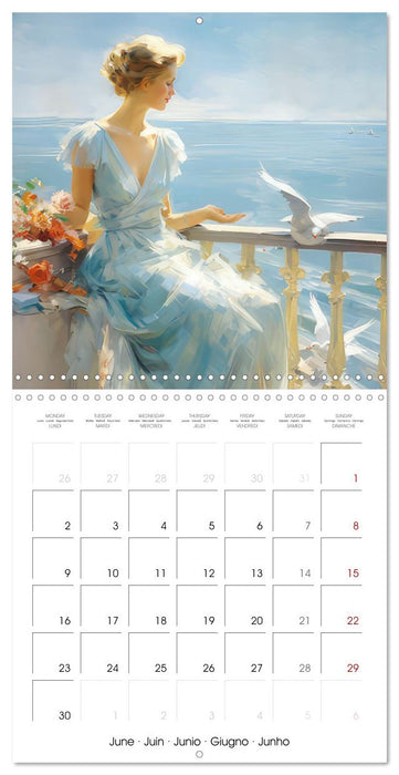 Delicate emotions (CALVENDO Monthly Calendar 2025)