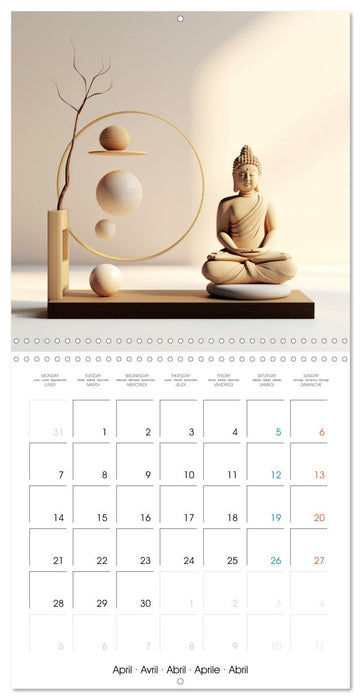 Instant paisible (CALVENDO Calendrier mensuel 2025)