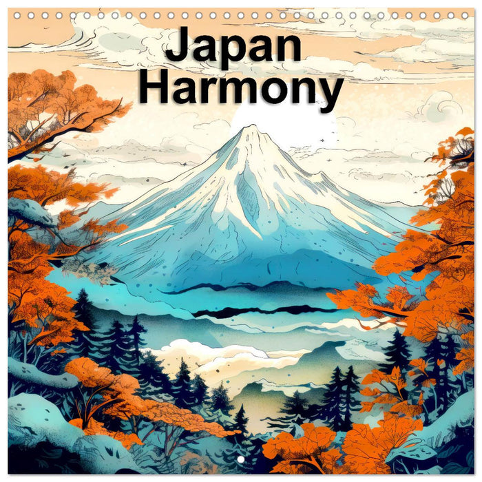 Japan Harmony (CALVENDO Monthly Calendar 2025)