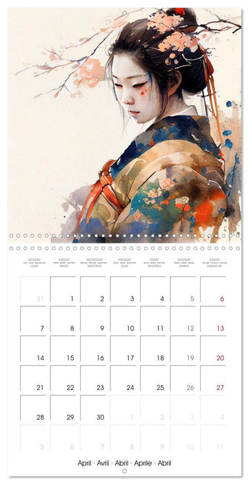 Mystic Japan (CALVENDO Monthly Calendar 2025)