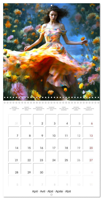 Meadow Muses (CALVENDO Monthly Calendar 2025)