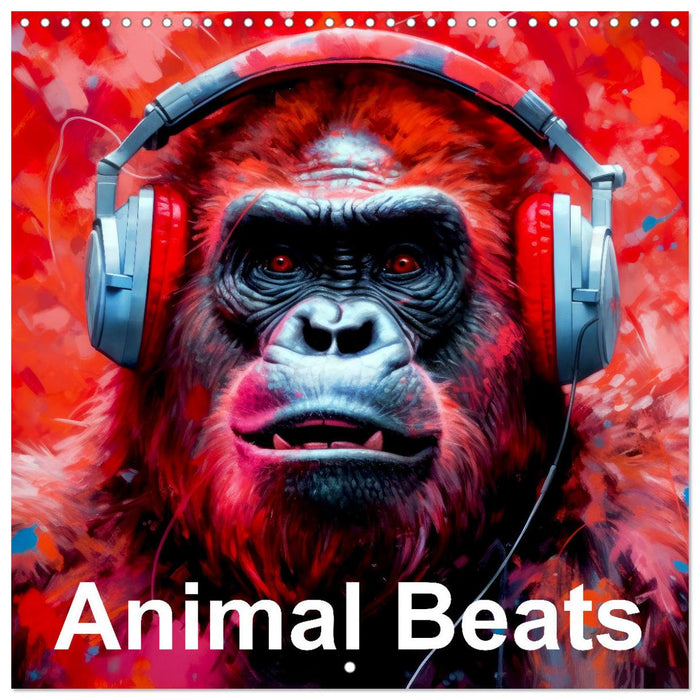 Animal Beats (CALVENDO Monthly Calendar 2025)