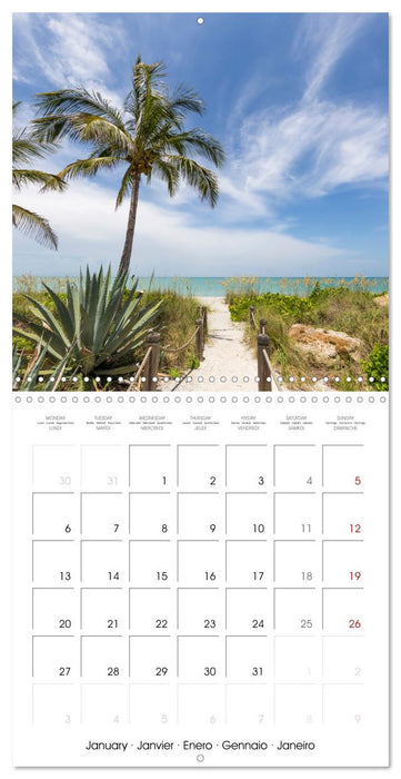 SEA BREEZE Relaxing coastal moments (CALVENDO Monthly Calendar 2025)