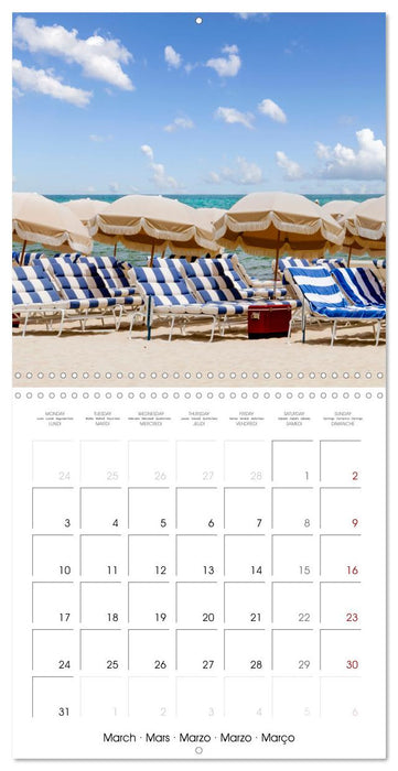 SEA BREEZE Relaxing coastal moments (CALVENDO Monthly Calendar 2025)