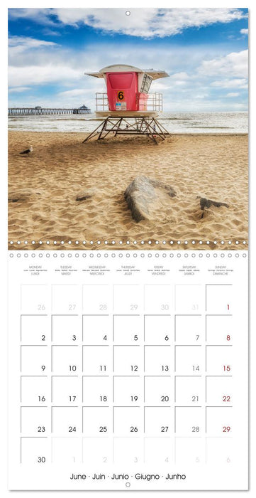 SEA BREEZE Relaxing coastal moments (CALVENDO Monthly Calendar 2025)