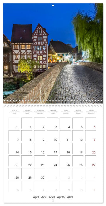 GERMANY Urban views and scenery (CALVENDO Monthly Calendar 2025)