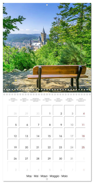 GERMANY Urban views and scenery (CALVENDO Monthly Calendar 2025)