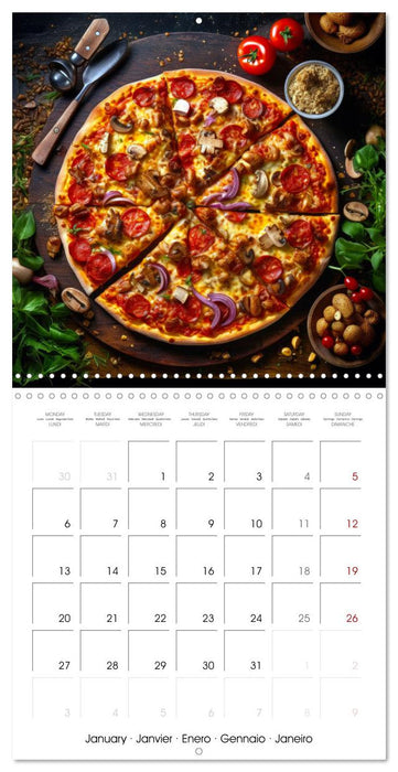 Yummy Eats (CALVENDO Monthly Calendar 2025)