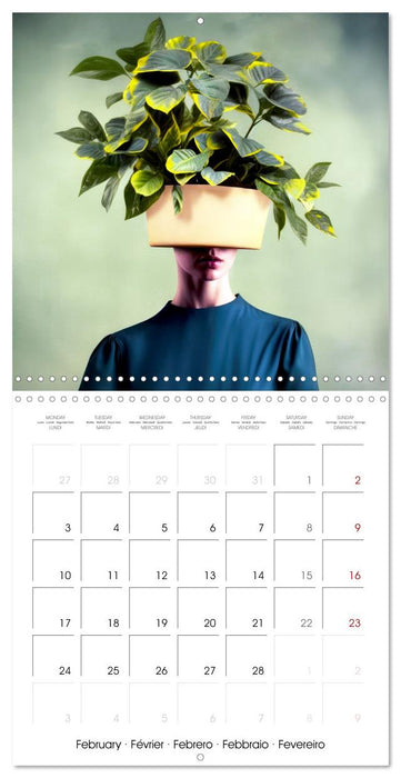 Houseplants Lover (CALVENDO Monthly Calendar 2025)