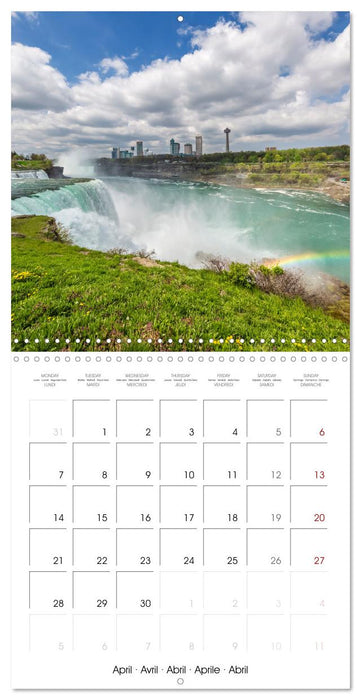 US HIGHLIGHTS Unique Landscapes (CALVENDO Monthly Calendar 2025)