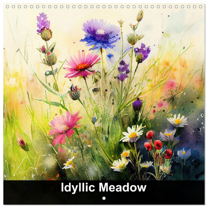 Idyllic Meadow (CALVENDO Monthly Calendar 2025)