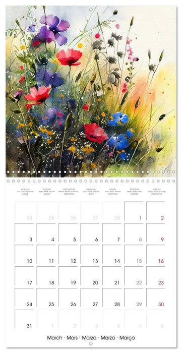 Idyllic Meadow (CALVENDO Monthly Calendar 2025)