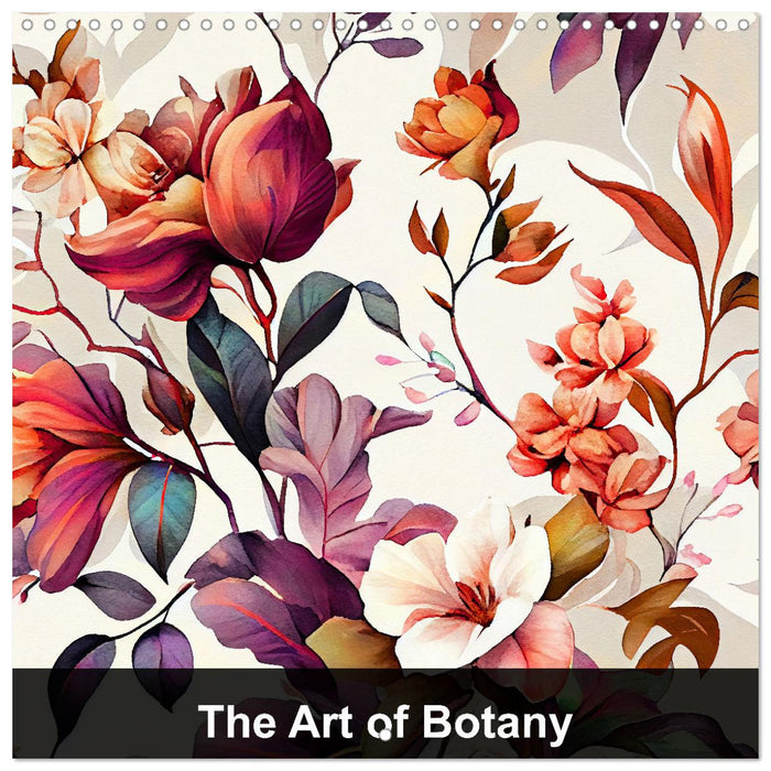 The Art of Botany (CALVENDO Monthly Calendar 2025)