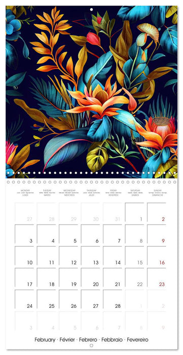 The Art of Botany (CALVENDO Monthly Calendar 2025)