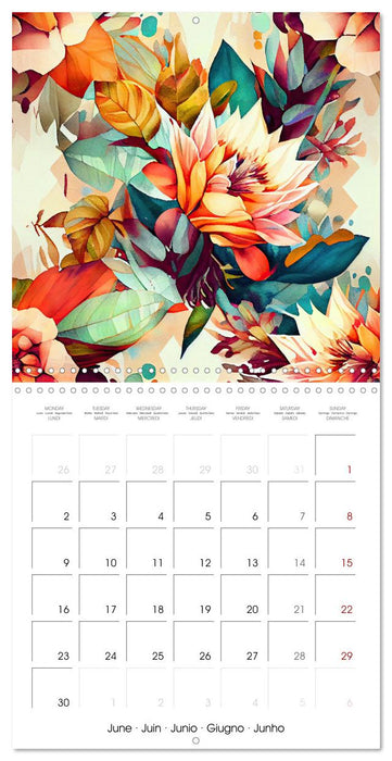 The Art of Botany (CALVENDO Monthly Calendar 2025)