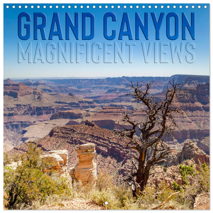 GRAND CANYON Magnificent views (CALVENDO Monthly Calendar 2025)