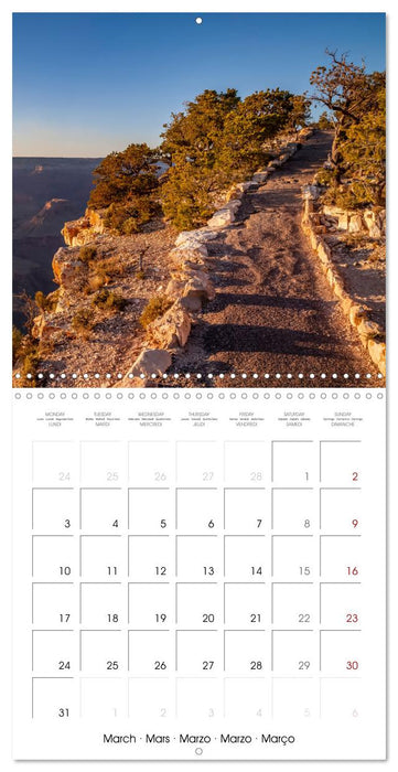 GRAND CANYON Magnificent views (CALVENDO Monthly Calendar 2025)