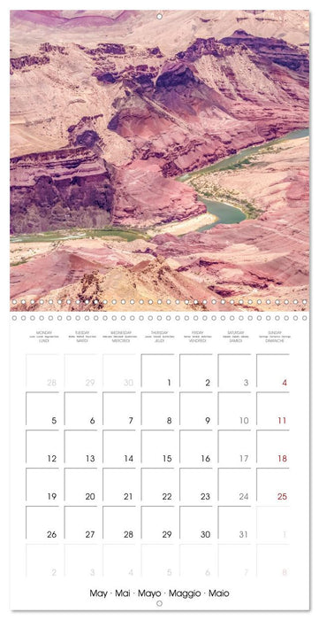 GRAND CANYON Magnificent views (CALVENDO Monthly Calendar 2025)