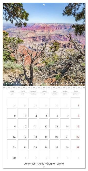 GRAND CANYON Magnificent views (CALVENDO Monthly Calendar 2025)