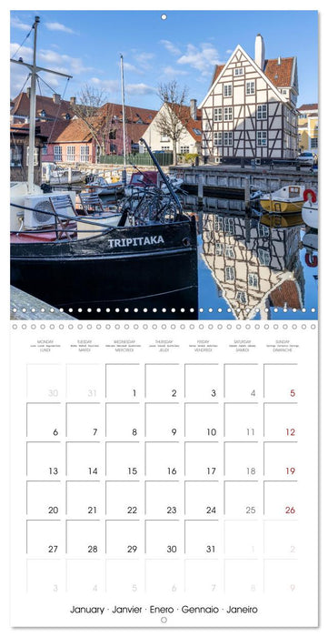 COPENHAGEN Highlights (CALVENDO Monthly Calendar 2025)