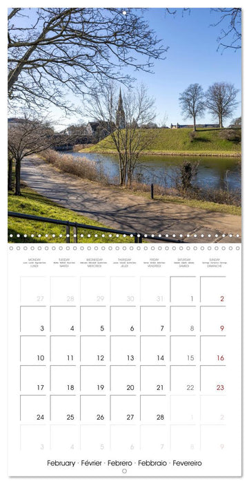 COPENHAGEN Highlights (CALVENDO Monthly Calendar 2025)