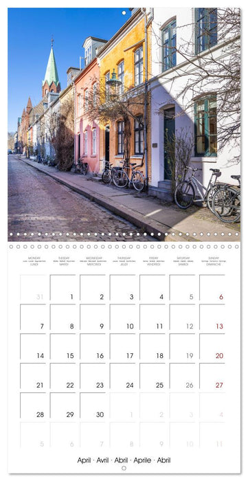 COPENHAGEN Highlights (CALVENDO Monthly Calendar 2025)