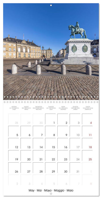 COPENHAGEN Highlights (CALVENDO Monthly Calendar 2025)