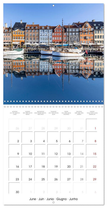 COPENHAGEN Highlights (CALVENDO Monthly Calendar 2025)