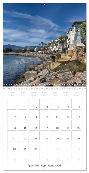 Marbella - Chic and Charming (CALVENDO Monthly Calendar 2025)