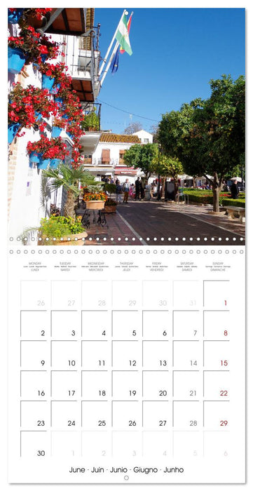 Marbella - Chic and Charming (CALVENDO Monthly Calendar 2025)