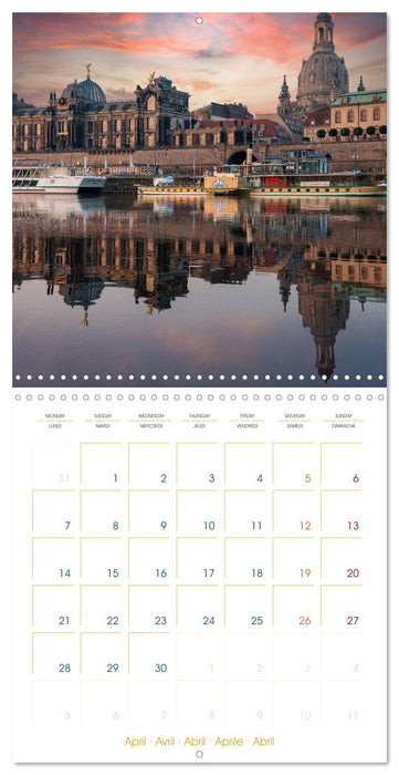 Romantic Dresden (CALVENDO Monthly Calendar 2025)