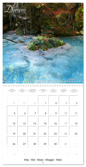 Relaxing Nature (CALVENDO Monthly Calendar 2025)